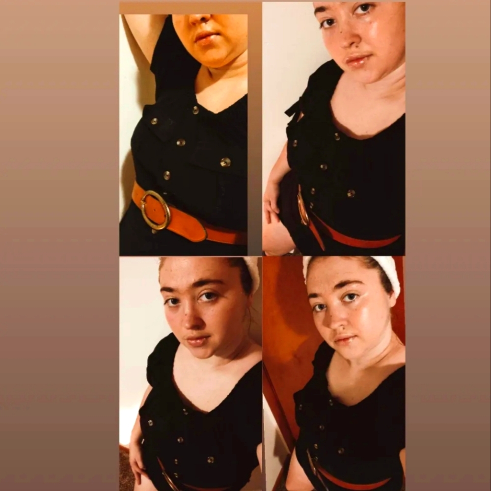 Cute, fun summer shorts jumpsuit. Belt included brand new never used!